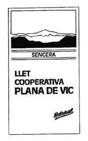 SENCERA LLET COOPERATIVA PLANA DE VIC NATURAL