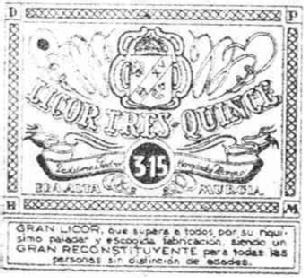 LICOR TRES-QUINCE 3 15