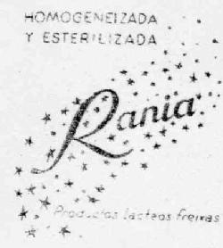 HOMOGENEIZADA Y ESTERILIZADA RANIA PRODUCTOS LACTEOS FERRAS