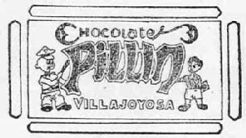 CHOCOLATE PILLIN VILLAJOYOSA