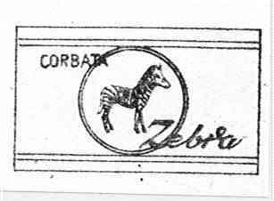 CORBATA ZEBRA