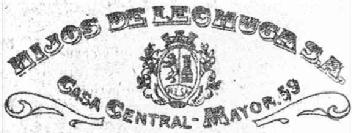 HIJOS DE LECHUGA S.A. CASA CENTRAL-MAYOR. 59
