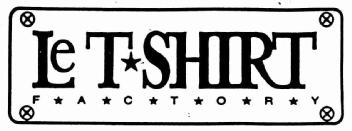 LE T SHIRT FACTORY