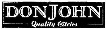 DON JOHN QUALITY CITRICS