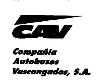 CAV COMPAÑIA AUTOBUSES VASCONGADOS S.A