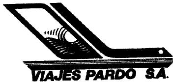 VIAJES PARDO S.A