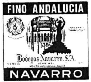 FINO ANDALUCIA BODEGAS NAVARRO, S.A. NAVARRO