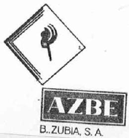 AZBE B. ZUBIA, S.A
