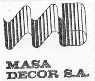 MASA DECOR S.A