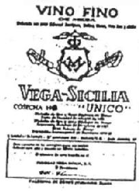 VINO FINO DE MESA VEGA-SICILIA COSECHA 