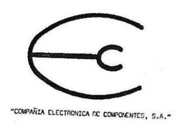 COMPAÑIA ELECTRONICA DE COMPONENTES, S.A