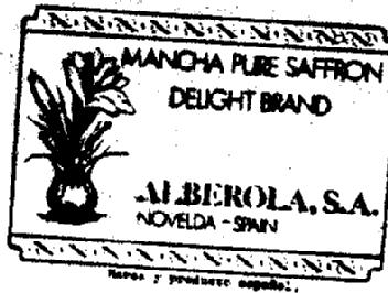 DELIGHT BRAND ALBEROLA,S.A. NOVELDA-SPAIN
