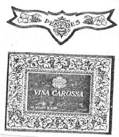 PENEDES VIÑA CAROSSA SAN SADURNI DE NOYA PENEDES