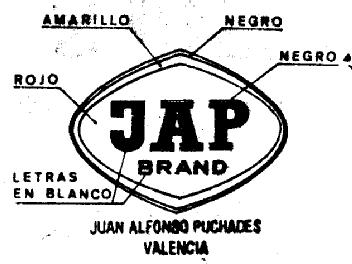 JAP BRAND JUAN ALFONSO PUCHADES VALENCIA