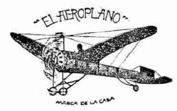 EL AEROPLANO MARCA DE LA CASA
