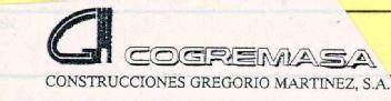 COGREMASA CONSTRUCCIONES GREGORIO MARTINEZ, S.A
