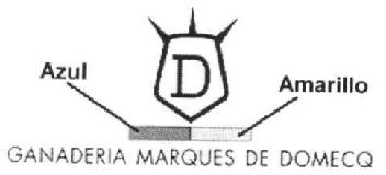 D GANADERIA MARQUES DE DOMECQ