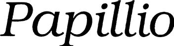 *PAPILLIO*, FIG