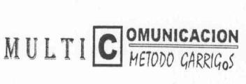 MULTI COMUNICACION METODO GARRIGOS