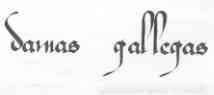 DAMAS GALLEGAS