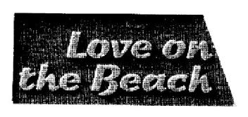 LOVE ON THE BEACH