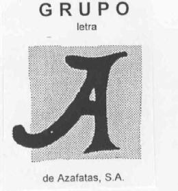 GRUPO LETRA A DE AZAFATAS, S.A