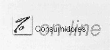 % CONSUMIDORES ON-LINE