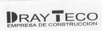 DRAYTECO EMPRESA DE CONSTRUCCION