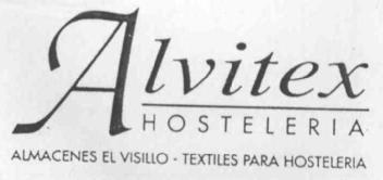 ALVITEX HOSTELERIA ALMACENES EL VISILLO TEXTILES PARA HOSTELERIA