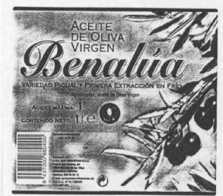 ACEITE DE OLIVA VIRGEN BENALUA