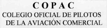 COPAC COLEGIO OFICIAL DE PILOTOS DE LA AVIACION COMERCIAL