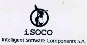 ISOCO INTELLIGENT SOFTWARE COMPONENTS S.A