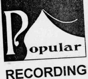 POPULAR RECORDING
