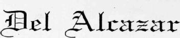 DEL ALCAZAR