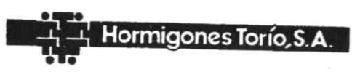 HORMIGONES TORIO, S.A