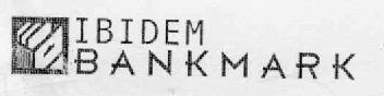 IBIDEM BANKMARK