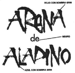 ARENA DE ALADINO