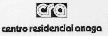 CRA CENTRO RESIDENCIAL ANAGA
