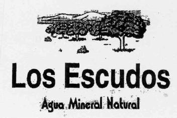LOS ESCUDOS AGUA MINERAL NATURAL