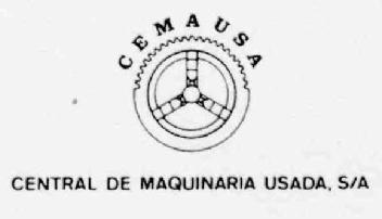 CEMAUSA CENTRAL DE MAQUINARIA USADA, S/A