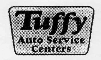 TUFFY AUTO SERVICE CENTERS