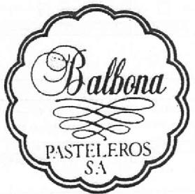 BALBONA PASTELEROS SA