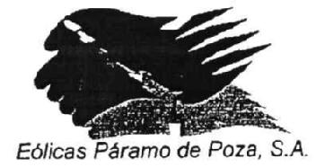 EOLICAS PARAMO DE POZA, S.A