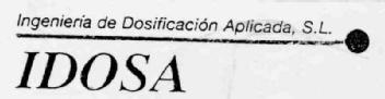 INGENIERIA DE DOSIFICACION APLICADA, S.L. IDOSA