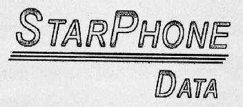 STARPHONE DATA