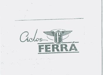 F CICLOS FERRA