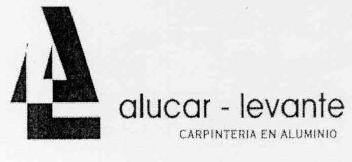 ALUCAR-LEVANTE CARPINTERIA EN ALUMINIO