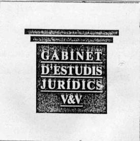 GABINET D'ESTUDIS JURIDICS V&V