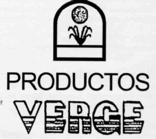 PRODUCTOS VERGE