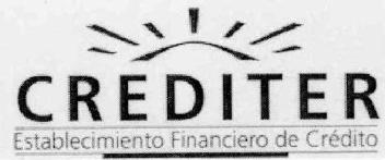 CREDITER ESTABLECIMIENTO FINANCIERO DE CREDITO